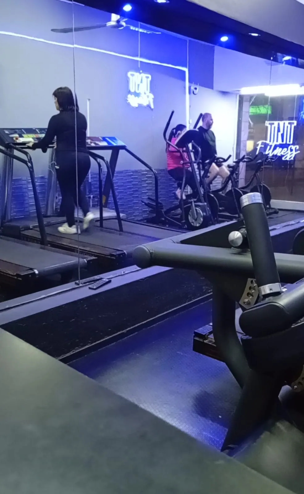 Sala de cardio de TNT Fitness